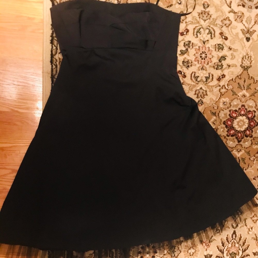 Smart set black A line dress